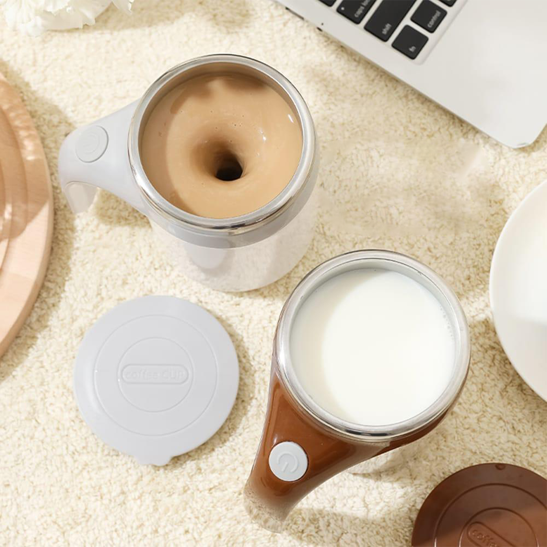 Automatic-Magnetic-Self-Stirring-Mug-2 Self Stirring Mug, Automatic Magnetic Stirring Coffee Mug, Rechargeable Self Mixing Tumbler - Image 1