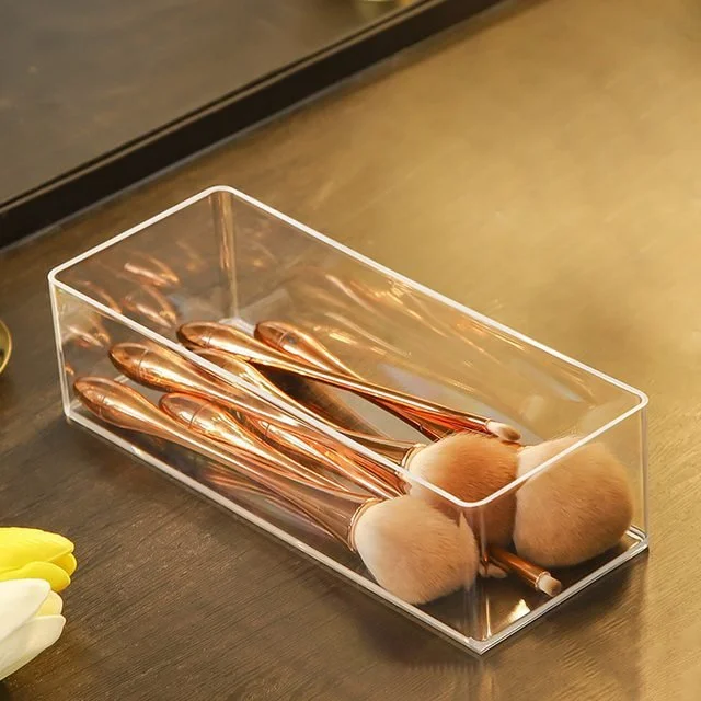 Clear-Acrylic-Makeup-Layered-Storage-Box-Dressing-Table-Cosmetic-Lipstick-Finishing-Grid-Box-Desktop-Drawer-Storage-1.jpg_640x640_73d4c1f6-5996-4896-a7c1-30ee3c604b8d-1 Clear Acrylic Makeup Storage Box Cosmetic Lipstick Finishing Grid Box Desktop Drawer Storage Compartment - Image 1