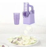 Electric Vegetables Chopping Electric Slicer Electric Cheese Slicer for Meat Purple|Peelers - Image 4