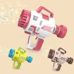 48 Hole Bubble Gun with Bubble Solution for Kids - Image 4