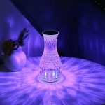 Vase Shape Diamond  Crystal  Lamp - Image 4