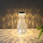 Vase Shape Diamond  Crystal  Lamp - Image 3