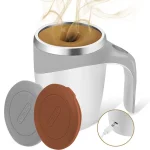 Self Stirring Mug, Automatic Magnetic Stirring Coffee Mug, Rechargeable Self Mixing Tumbler - Image 7