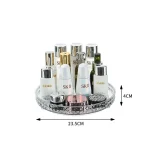 360 Degree Rotatable Desktop Cosmetic Rack Bathroom Shelf - Image 7