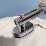 Mini Steam Iron, Electric Iron with Rotary Handle, 60 Ml Water Tank - Image 6