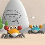 Musical Crawling Crab Baby Toy