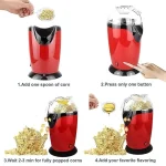 Hot Durable Oil-Free Automatic Popcorn Maker Fast Operation - Image 6