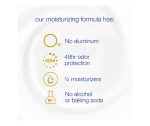 Dove 0% Aluminum Deodorant Odor Protection Cucumber and Green Tea 0% Alcohol 2.6 oz - Image 5