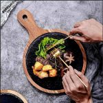 ACACIA WOOD SLATE MEAT AND PIZZA