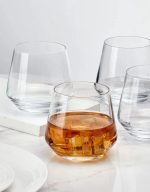 6Pcs/Set Diamonds Glass 365ml