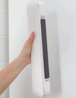 Magnetic Plastic Cling Wrap Dispenser With Slide Cutter Adjustable Wall Mounted - Image 5