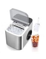 Super Crest SCT-3009 Portable Automatic Electric Ice Cube Maker with Self- Cleaning Function Ice Maker Machine