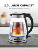𝗛𝗮𝗹𝗲𝘆 High Quality 2.2L Electric Kettle - Image 5