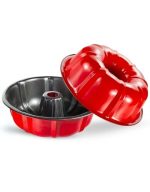 Heavy Duty Stainless Carbon Steel Non-stick Flucent Tube Donut Shape Cake Baking Mold Pan - Image 2