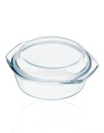 Fenix Round Tempered Glass Casserole - Image 2