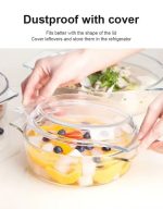 Fenix Round Tempered Glass Casserole - Image 3