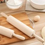 JX Movable Stick Wooden Rolling Pin 43x4cm