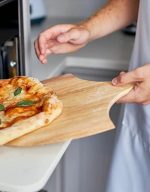 Round Pizza Stone and Peel Set - Free Pizza Cutter - Pizza Making Kit for Oven and Grill - Image 3