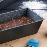 Nonstick Steel Baking Pan - Rectangular Cake Bake Mould Deep Bakeware Tray for Professional and Home