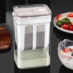 Multifunctional Greek Yogurt & Curd Maker - 1100ml Fine Mesh Strainer with Lid