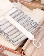 6in1 stainless steel clothes hanger organizer. - Image 2