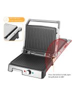 𝗗𝗲𝘀𝘀𝗶𝗻𝗶 Easy & Sweetlife Electric Grill 2000W - Image 2