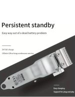 𝗥𝗼𝘇𝗶𝗮 HQ324 Professional Rechargeable Cordless Hair Trimmer - Image 3