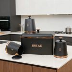 BREAD BIN & CANISTERSET 4PCS
