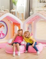 𝗜𝗻𝘁𝗲𝘅 Princess Play House Set 125x109x 121cm With 1 Arm Chair & 1 Ottoman - Image 3
