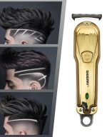 𝗚𝗲𝗲𝗺𝘆 GM-6727 Hair Beard Shaver Mini Rechargeable - Image 2