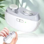 Automatic Electric Nail Clipper with Light & 2 Speeds USB Rechargeable