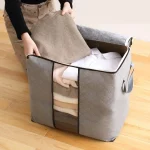 Jumbo Storage Bag with Zip for Wardrobe Comforters