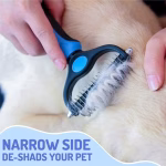 Pet Grooming Brush for Dogs & Cats - Image 2