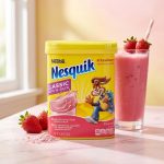 Nesquik Strawberry Powder Drink Mix 9.38oz
