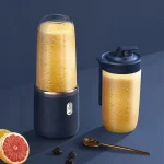 Electric Juicers Fruit Mixers USB Rechargeable Smoothie Mini Personal Juicer 6 Blades 3Gears