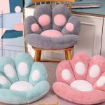 Kawaii Cat Paw Plush Cushion Soft Floor Pillow