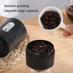 New Upgrade Dual Mode Automatic Beans Mill Travel USB Rechargeable Portable Electric Coffee Grinder - Image 4