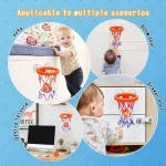 Fun Basketball Hoop Balls Playset - Image 12