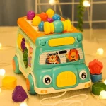 Musical Instrument Baby Toy Piano Bus Shape - Image 16