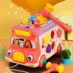 Musical Instrument Baby Toy Piano Bus Shape - Image 17