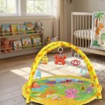 Interactive Baby Fitness Frame & Puzzle Mat