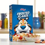 Kellogg's Frosted Flakes Breakfast Cereal, Kids Cereal, Family Breakfast, Original, 12oz Box