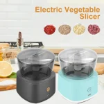 Food Chopper Electric Wireless Small Food Processors Stainless Steel Blade One-click Cleaning Multifunction Vegetable Cutter - Image 3