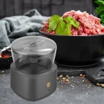 Food Chopper Electric Wireless Small Food Processors Stainless Steel Blade One-click Cleaning Multifunction Vegetable Cutter - Image 5