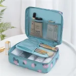 Makeup Cosmetic Bag Women Toiletries Organizer Waterproof Storage Make Up Case