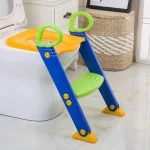 Portable Baby Toddler Chair Kids Plastic Toilet Seat with Foldable Ladder
