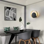 Eclipse LED Wall Light — 25cm Offset Sconce
