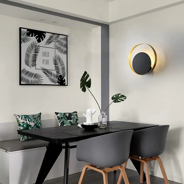 001-mc-mod-8af Eclipse LED Wall Light — 25cm Offset Sconce - Image 1