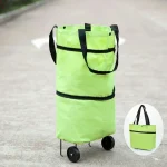 Collapsible Shopping Bag with Wheels
