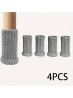 4pcs Protect Your Floors & Furniture With These Knitted Table Leg Socks - Image 9
